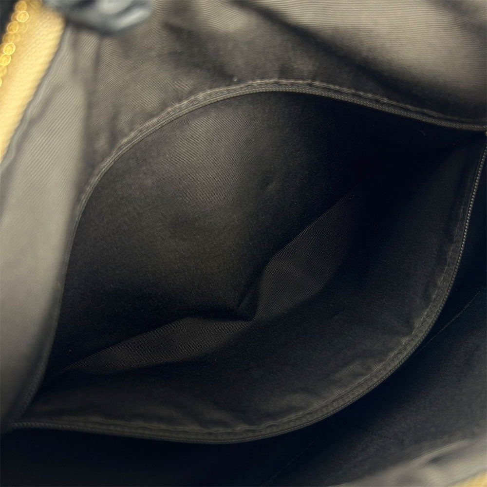 COACH Shoulder Bag F58284 Leather, Canvas beige Signature Women Used Authentic