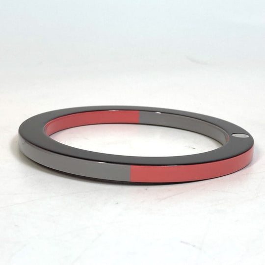 HERMES Bangle Wood, Lacquer Brown x Pink x Gray Accessories Bracelets Serie Wood Crudsell Women Used Authentic