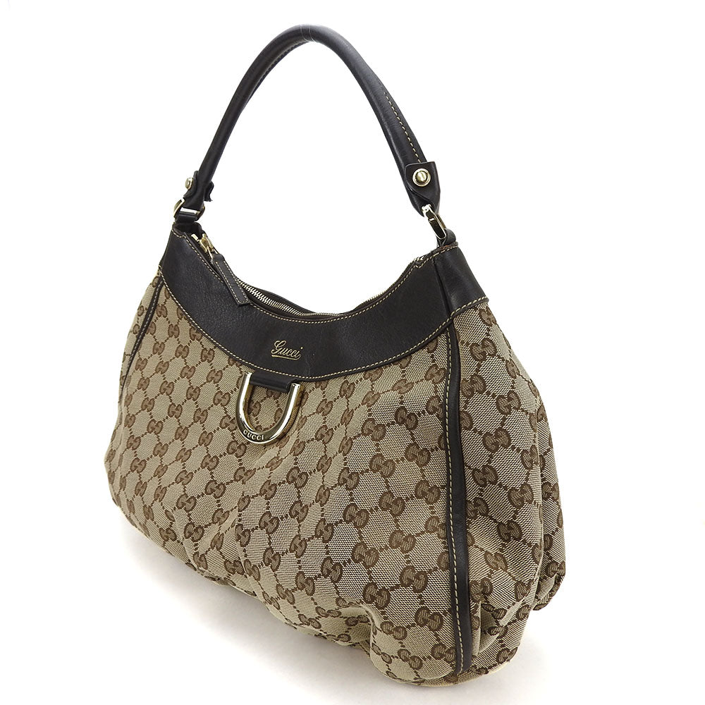 GUCCI Shoulder Bag 189833 GG canvas beige