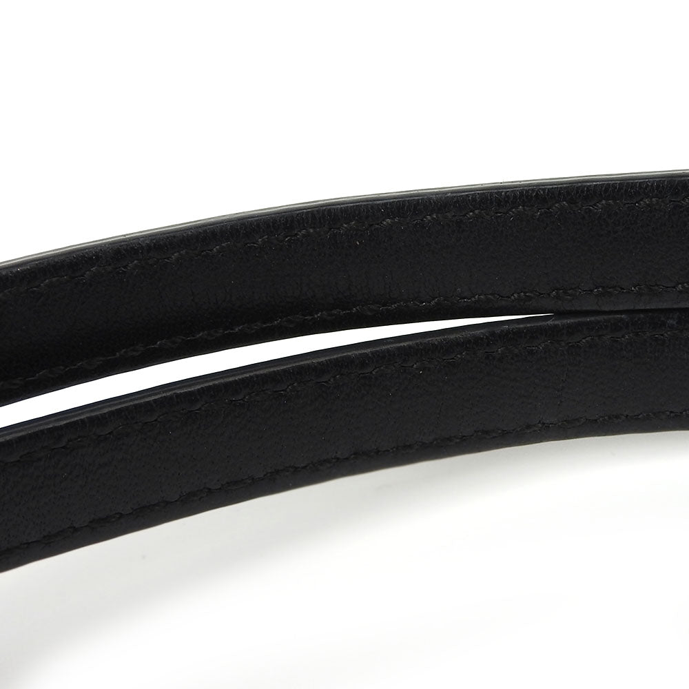 COACH Tote Bag 25627 leather black Madison Gathered Twist Women Used Authentic