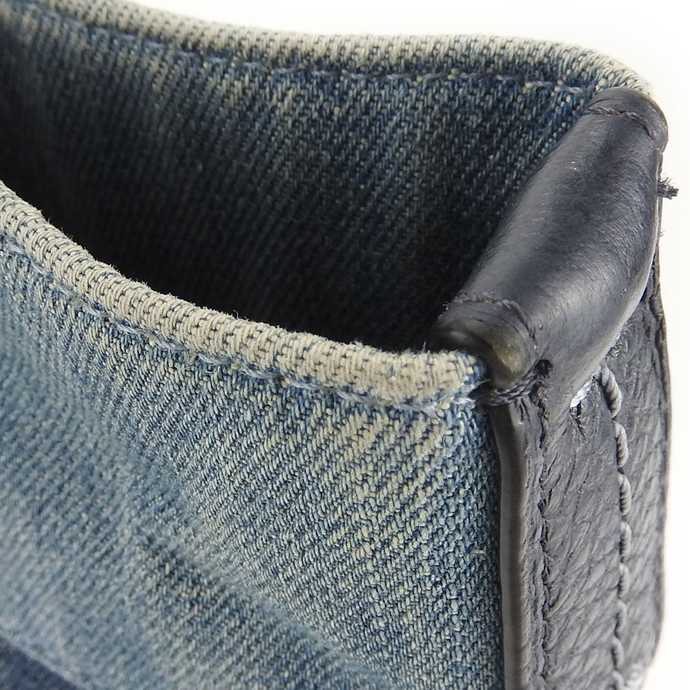 COACH Tote Bag 91131 denim blue Women Used Authentic