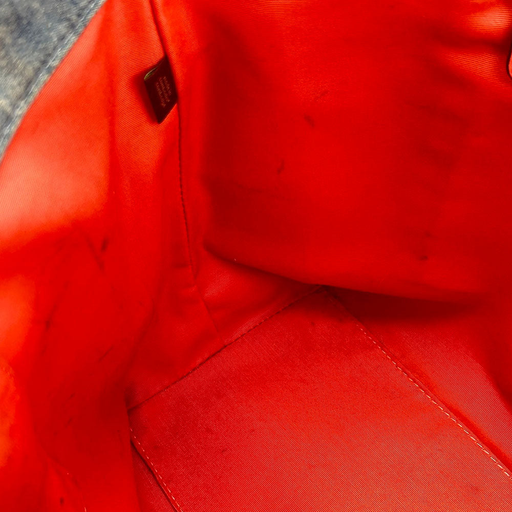 COACH Tote Bag 91131 denim blue Women Used Authentic