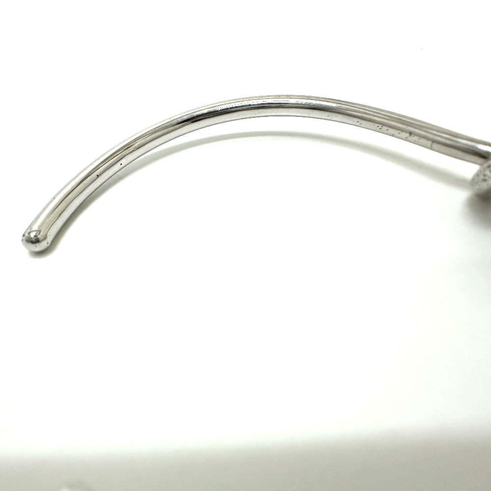 CELINE bracelet 46P466BRA.36SI metal Silver Knot Extra Thin Bracelet Women Used Authentic