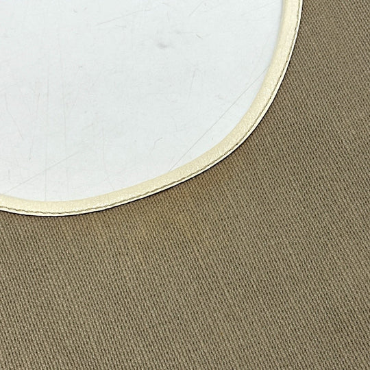 CELINE Shoulder Bag Canvas / leather beige Macadam