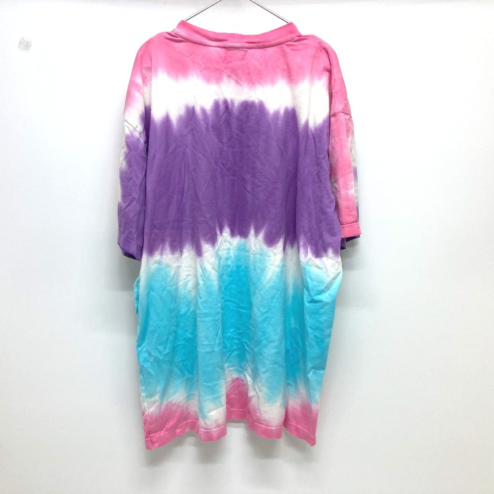 CELINE Short sleeve T-shirt 2X687956‚l cotton multicolor Stud logo printed loose Women ‚l Used Authentic