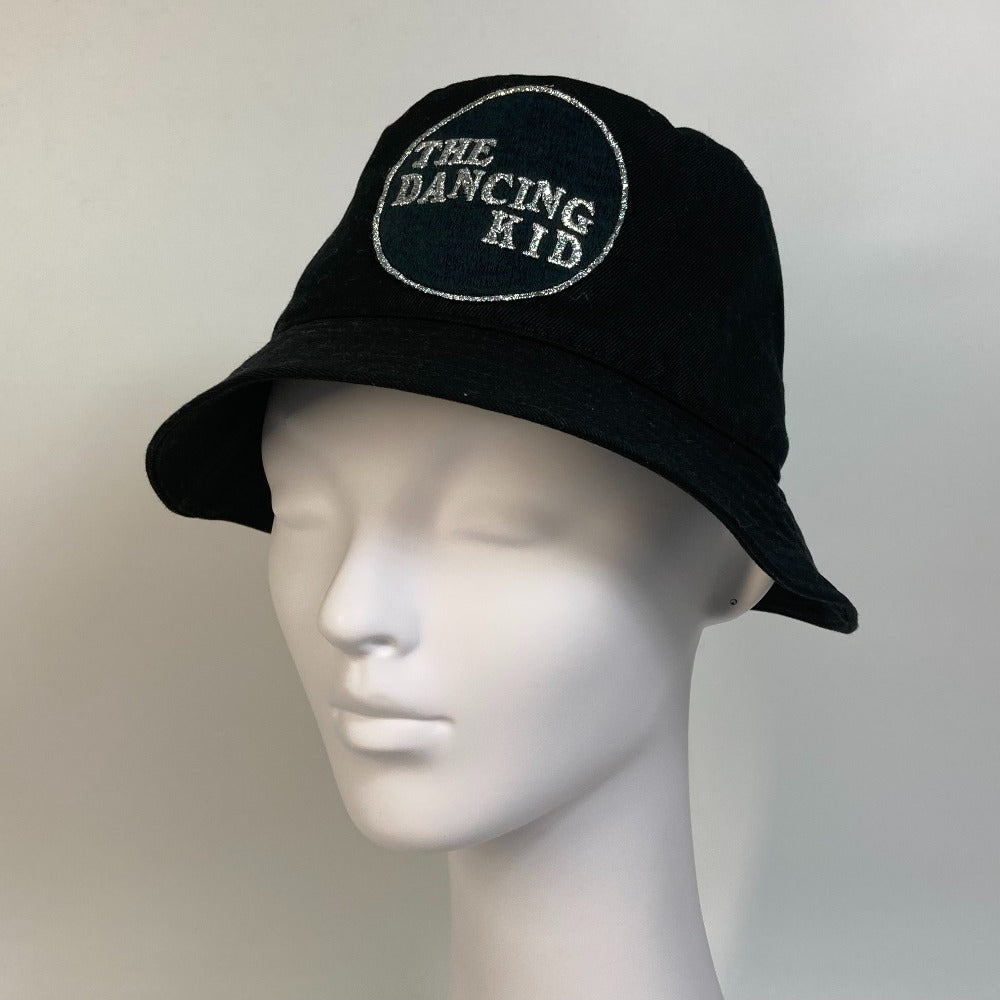 CELINE hat cotton black 21ss POPUP limited THE DANCING KID Hedi Slimane Women ‚r Used Authentic