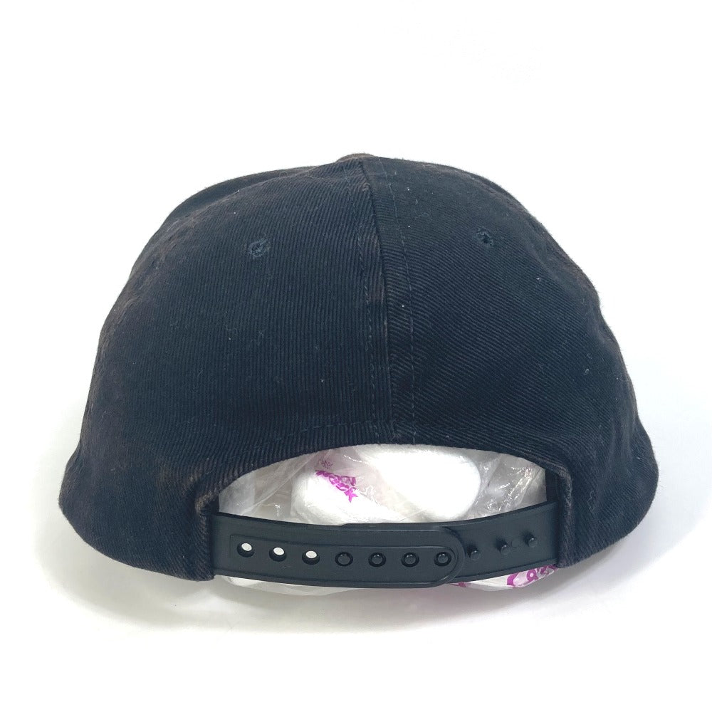 CELINE cap cotton black hat logo hat