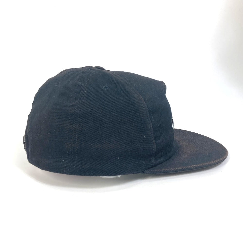 CELINE cap cotton black hat logo hat