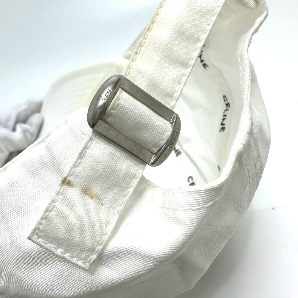 CELINE cap 2AUS9969P cotton white Embroidery baseball cap M