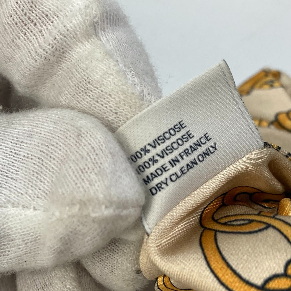 CELINE hair accessory Viscose yellow Overall handle Women Used Authentic