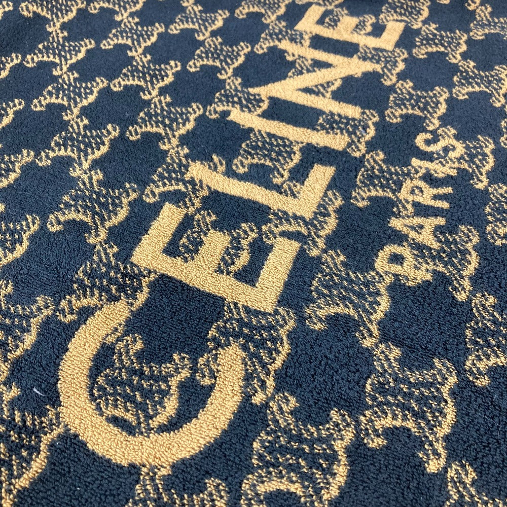 CELINE towel 29GAC115P cotton beige Bath towel Interior Throw Blanket triomphe logo Women Used Authentic