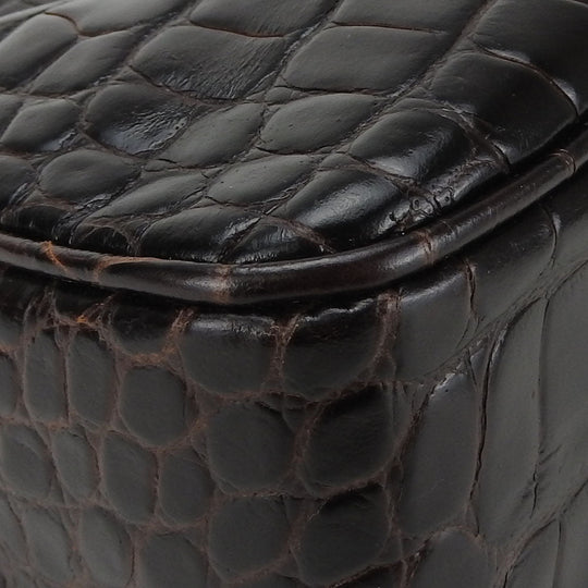 Furla Handbag leather Brown Women Used Authentic