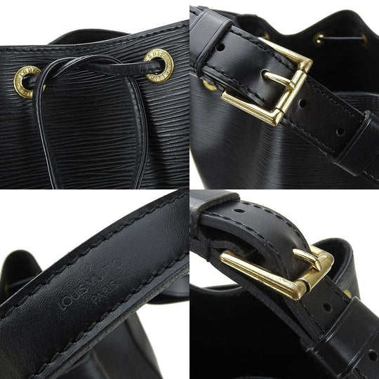 LOUIS VUITTON Shoulder Bag M59002 Epi Leather black Noe Women Used Authentic