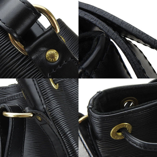 LOUIS VUITTON Shoulder Bag M59002 Epi Leather black Noe Women Used Authentic