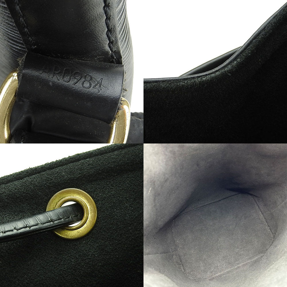 LOUIS VUITTON Shoulder Bag M59002 Epi Leather black Noe Women Used Authentic