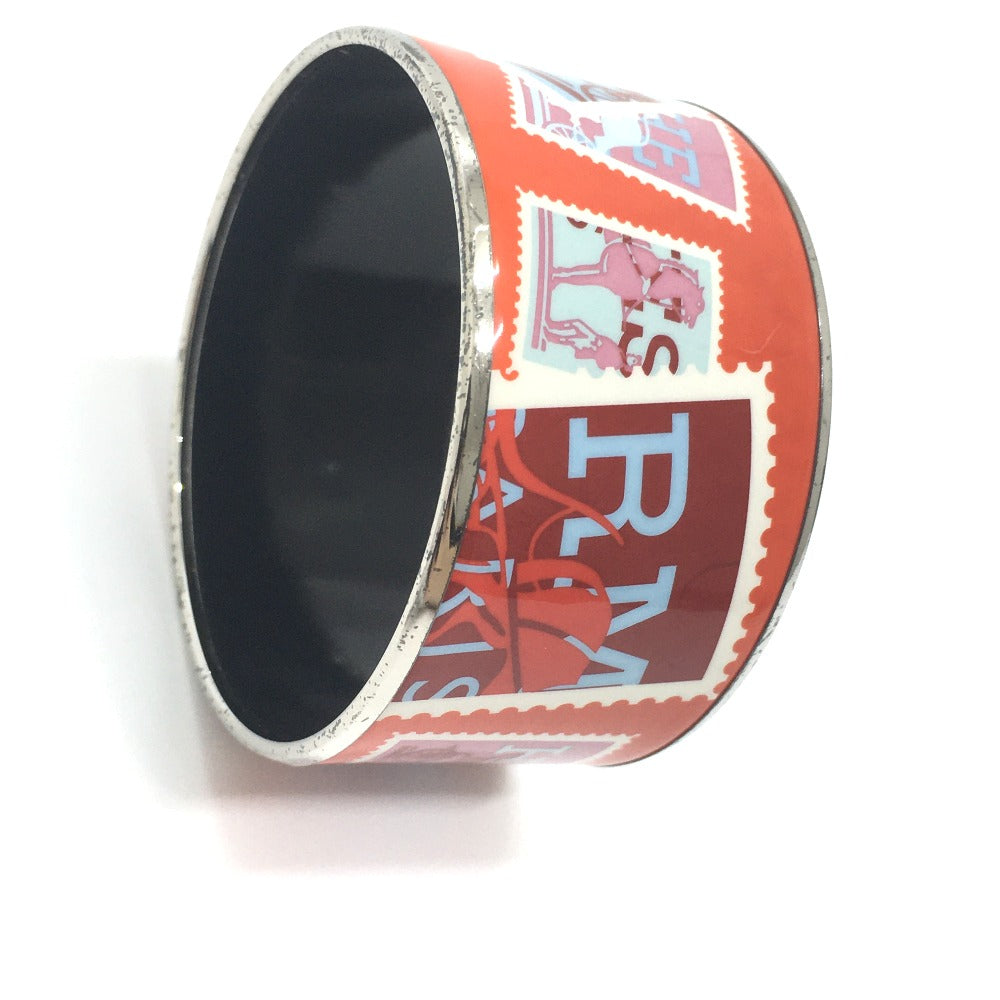 HERMES Bangle Cloisonne Orange Accessories Email TGM mens Used Authentic