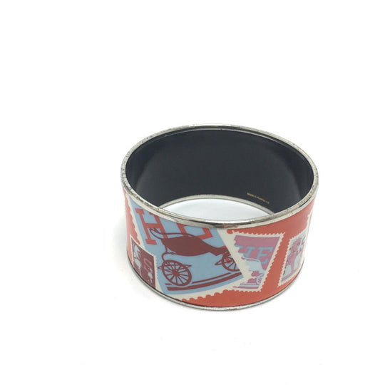 HERMES Bangle Cloisonne Orange Accessories Email TGM mens Used Authentic