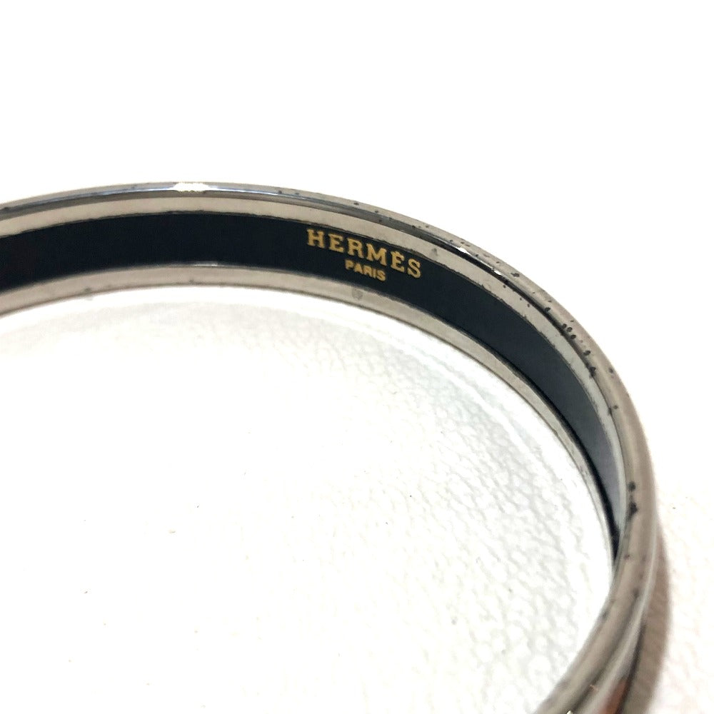 HERMES Bangle Cloisonne Orange Men's Women Emaille PM unisex(Unisex) Used Authentic