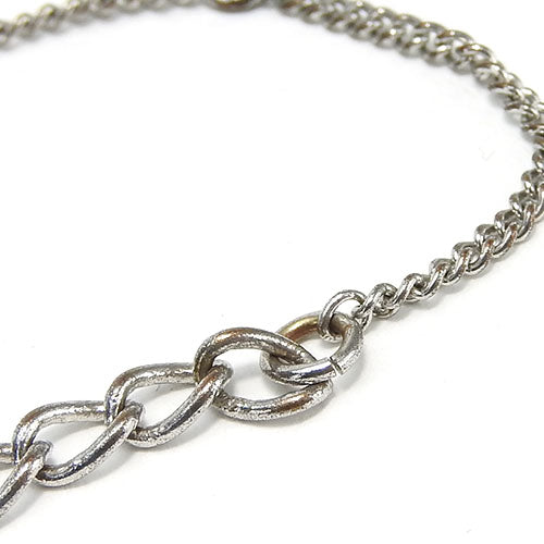 Christian Dior bracelet metal Silver Women Used Authentic