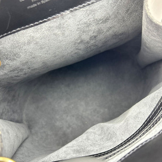 LOUIS VUITTON Shoulder Bag M52252 Epi Leather black Cluny