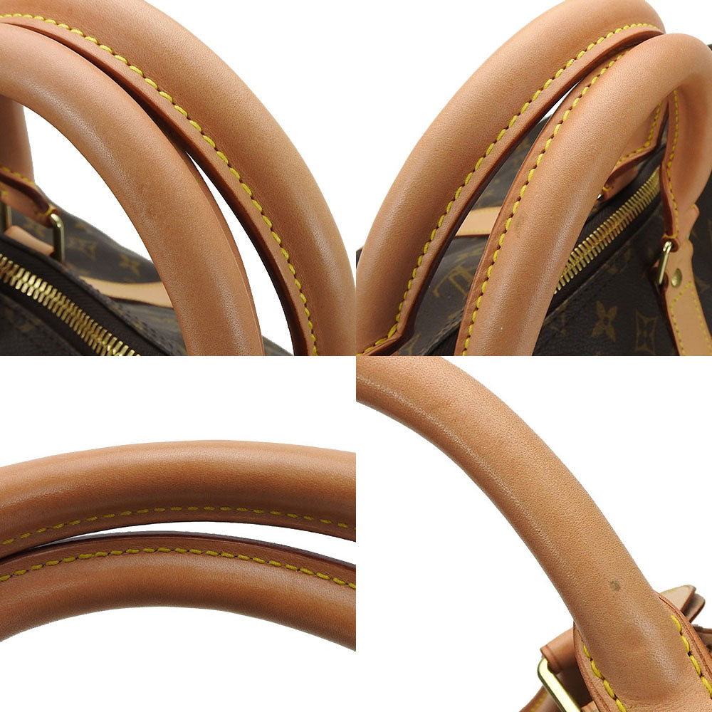 LOUIS VUITTON Boston Duffel bag M41414 Monogram, Tanned Leather Brown Keepall 55 bandouliere unisex(Unisex) Used Authentic