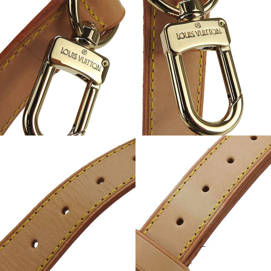 LOUIS VUITTON Boston Duffel bag M41414 Monogram, Tanned Leather Brown Keepall 55 bandouliere unisex(Unisex) Used Authentic