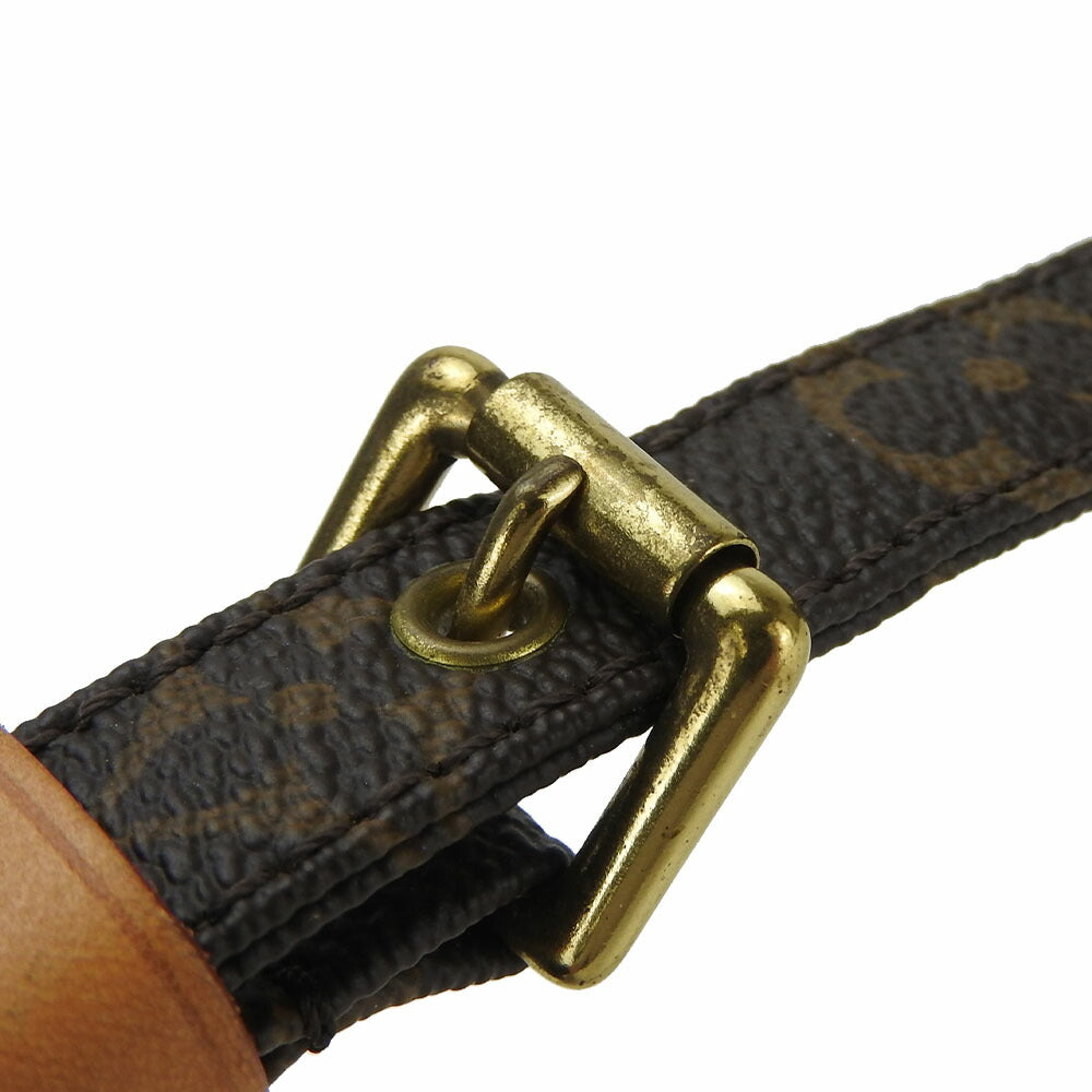 LOUIS VUITTON Shoulder strap Monogram Brown unisex(Unisex) Used Authentic