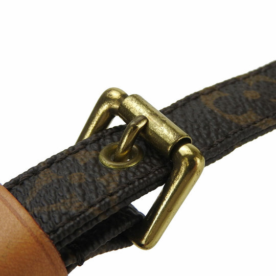 LOUIS VUITTON Shoulder strap Monogram Brown unisex(Unisex) Used Authentic