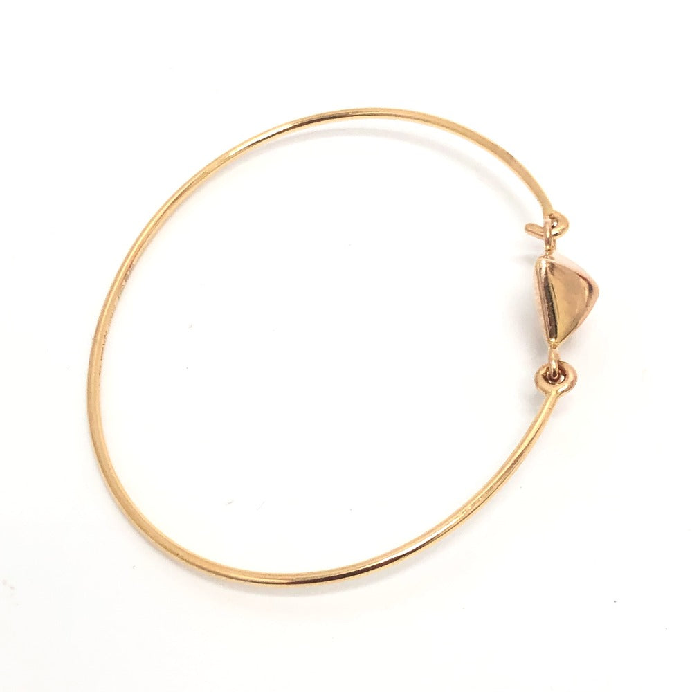 HERMES bracelet 18K gold K18 Collier de Sian Rock Medor Women Used Authentic
