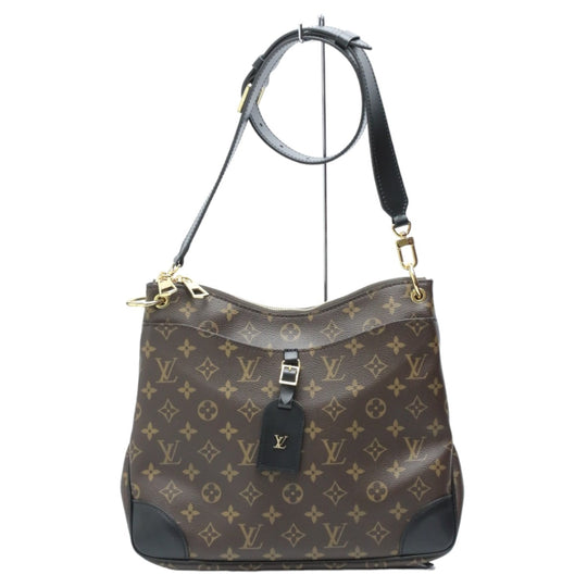 LOUIS VUITTON Shoulder Bag M45352 Monogram canvas Brown Shoulder Bag Monogram Odeon NM MM Women Used Authentic