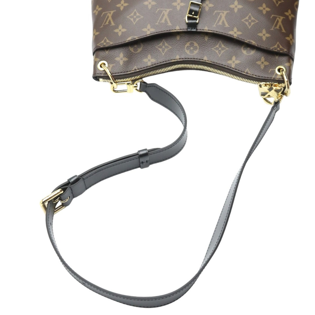 LOUIS VUITTON Shoulder Bag M45352 Monogram canvas Brown Shoulder Bag Monogram Odeon NM MM Women Used Authentic