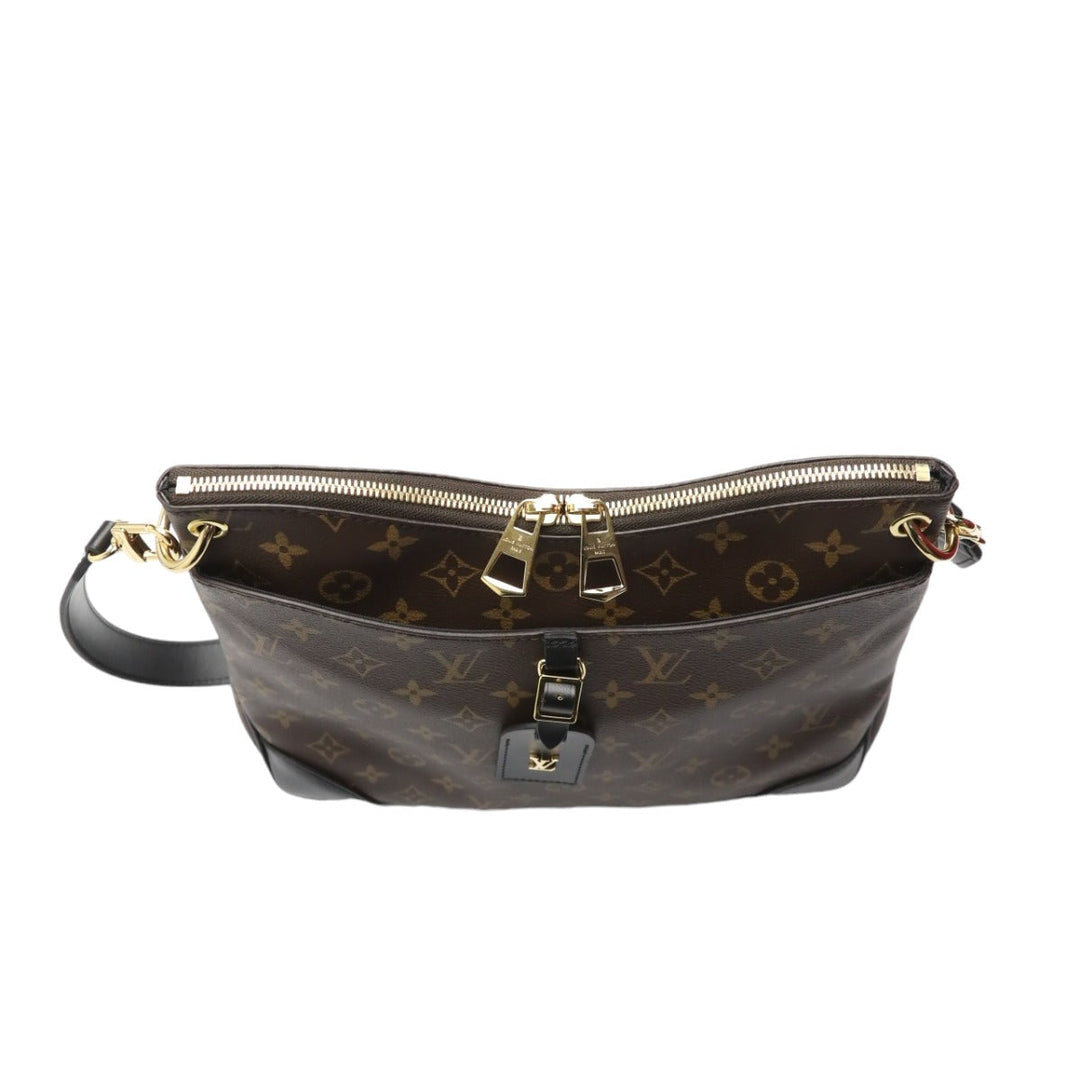 LOUIS VUITTON Shoulder Bag M45352 Monogram canvas Brown Shoulder Bag Monogram Odeon NM MM Women Used Authentic