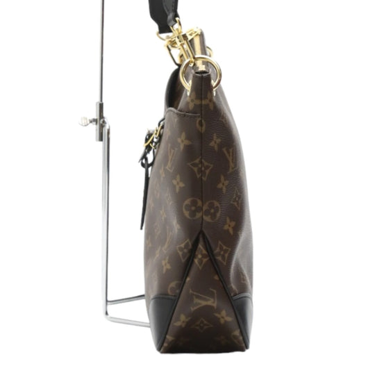LOUIS VUITTON Shoulder Bag M45352 Monogram canvas Brown Shoulder Bag Monogram Odeon NM MM Women Used Authentic