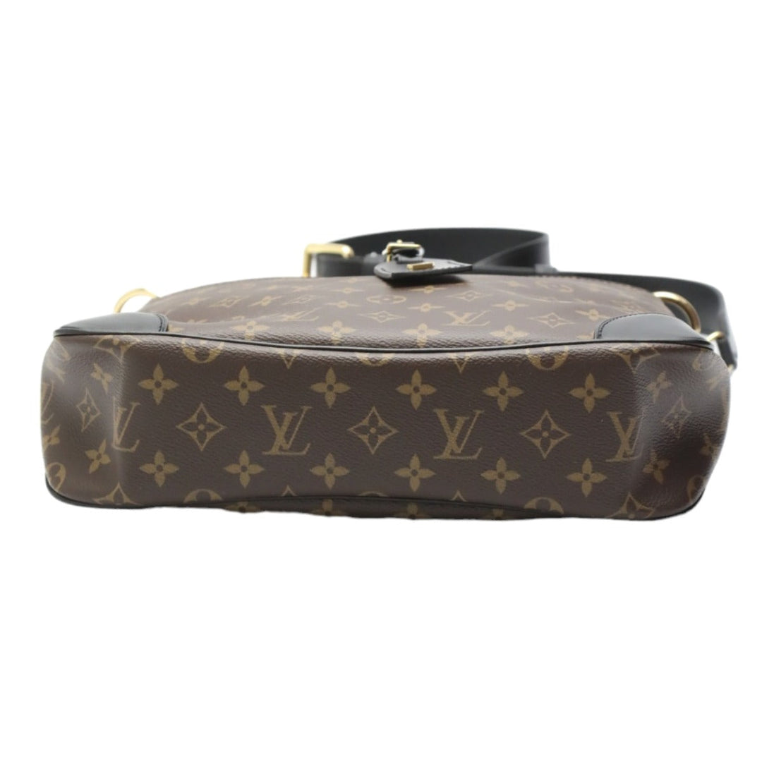 LOUIS VUITTON Shoulder Bag M45352 Monogram canvas Brown Shoulder Bag Monogram Odeon NM MM Women Used Authentic