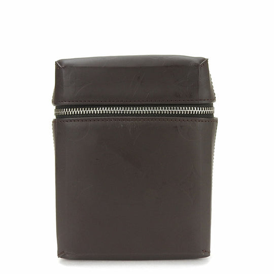 LOUIS VUITTON Pouch M46550 Monogram grass leather Brown Ray unisex(Unisex) Used Authentic