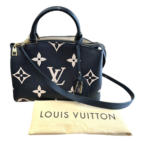 LOUIS VUITTON Shoulder Bag M58913 Monogram Ann Platt black 2WAY bag Ann Platt Petit Palais PM Women Used Authentic