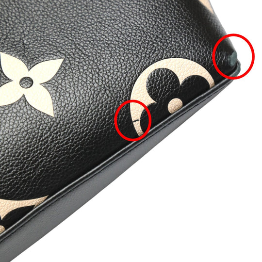 LOUIS VUITTON Shoulder Bag M58913 Monogram Ann Platt black 2WAY bag Ann Platt Petit Palais PM Women Used Authentic