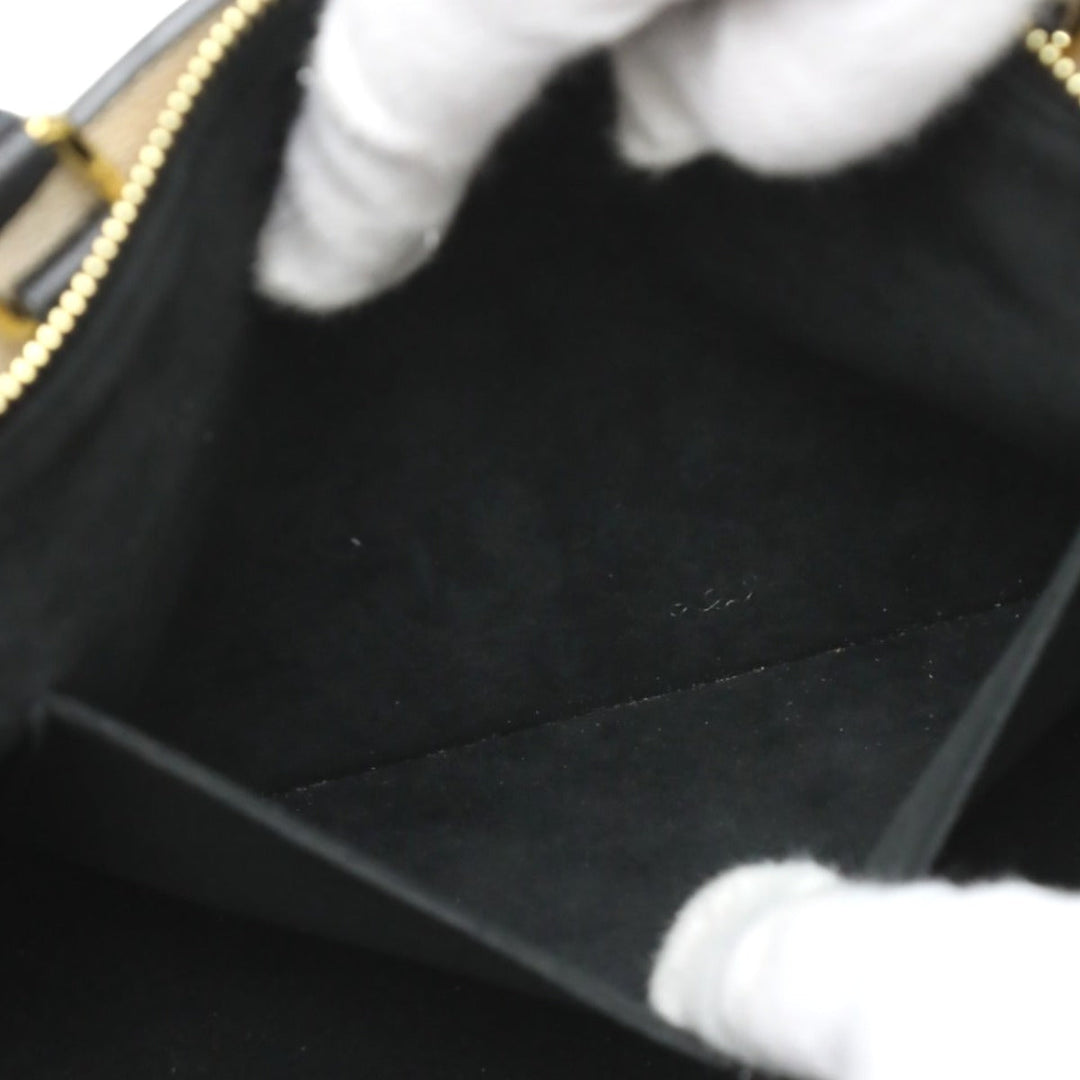 LOUIS VUITTON Shoulder Bag M58913 Monogram Ann Platt black 2WAY bag Ann Platt Petit Palais PM Women Used Authentic
