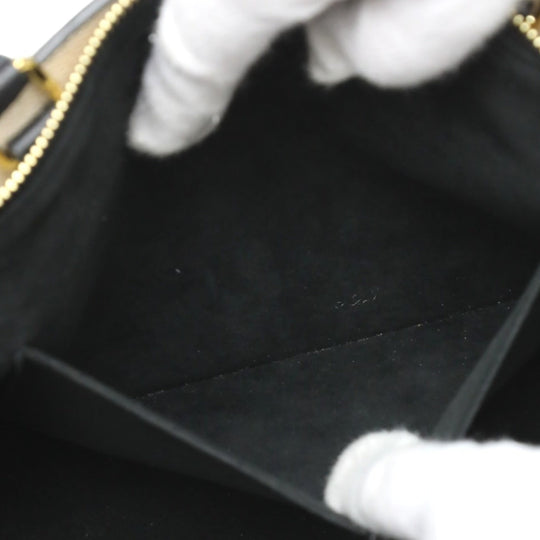 LOUIS VUITTON Shoulder Bag M58913 Monogram Ann Platt black 2WAY bag Ann Platt Petit Palais PM Women Used Authentic