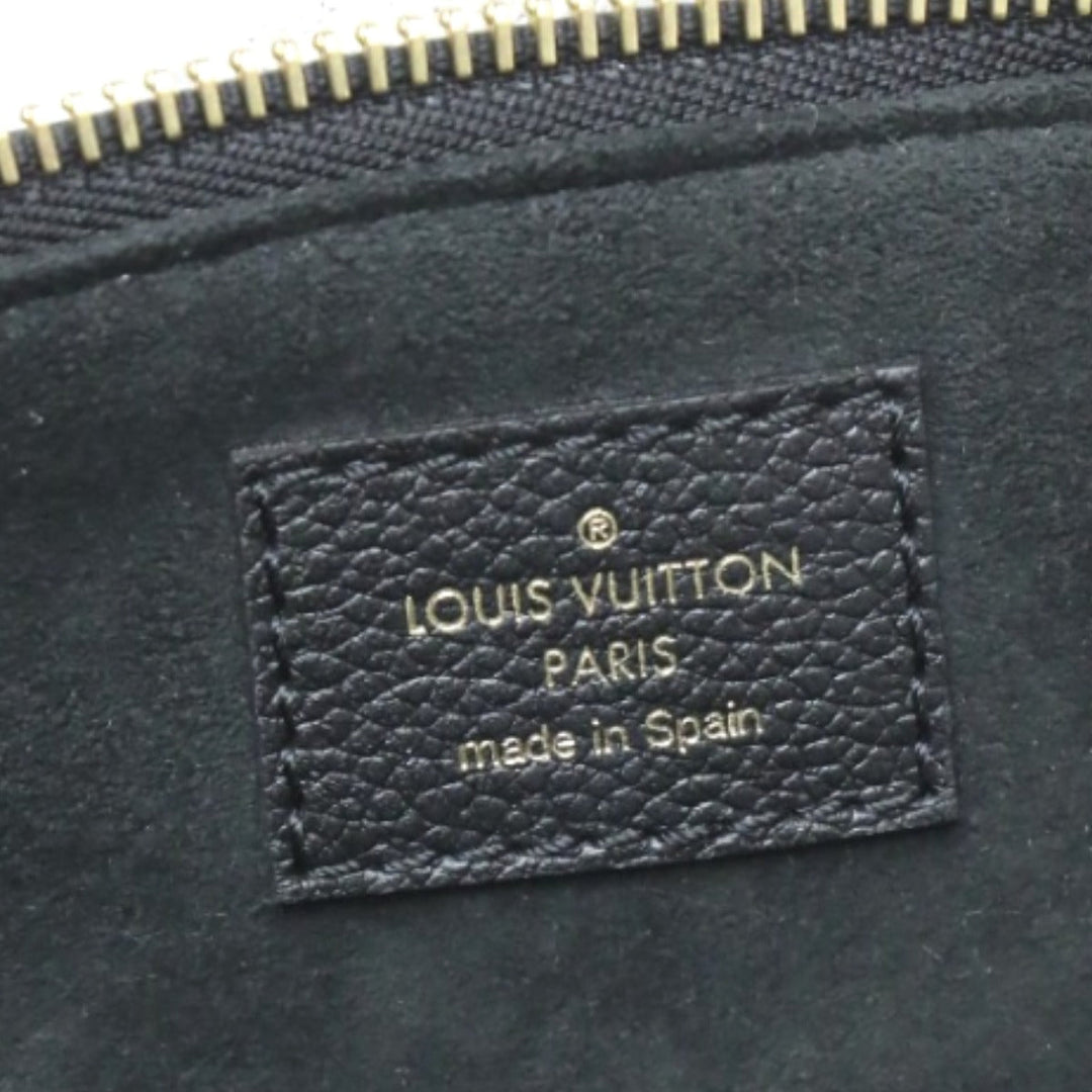 LOUIS VUITTON Shoulder Bag M58913 Monogram Ann Platt black 2WAY bag Ann Platt Petit Palais PM Women Used Authentic