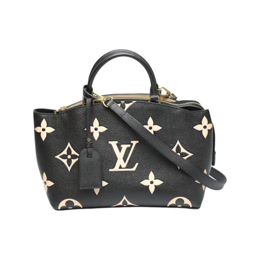 LOUIS VUITTON Shoulder Bag M58913 Monogram Ann Platt black 2WAY bag Ann Platt Petit Palais PM Women Used Authentic