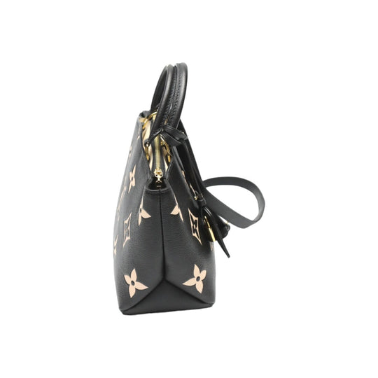 LOUIS VUITTON Shoulder Bag M58913 Monogram Ann Platt black 2WAY bag Ann Platt Petit Palais PM Women Used Authentic