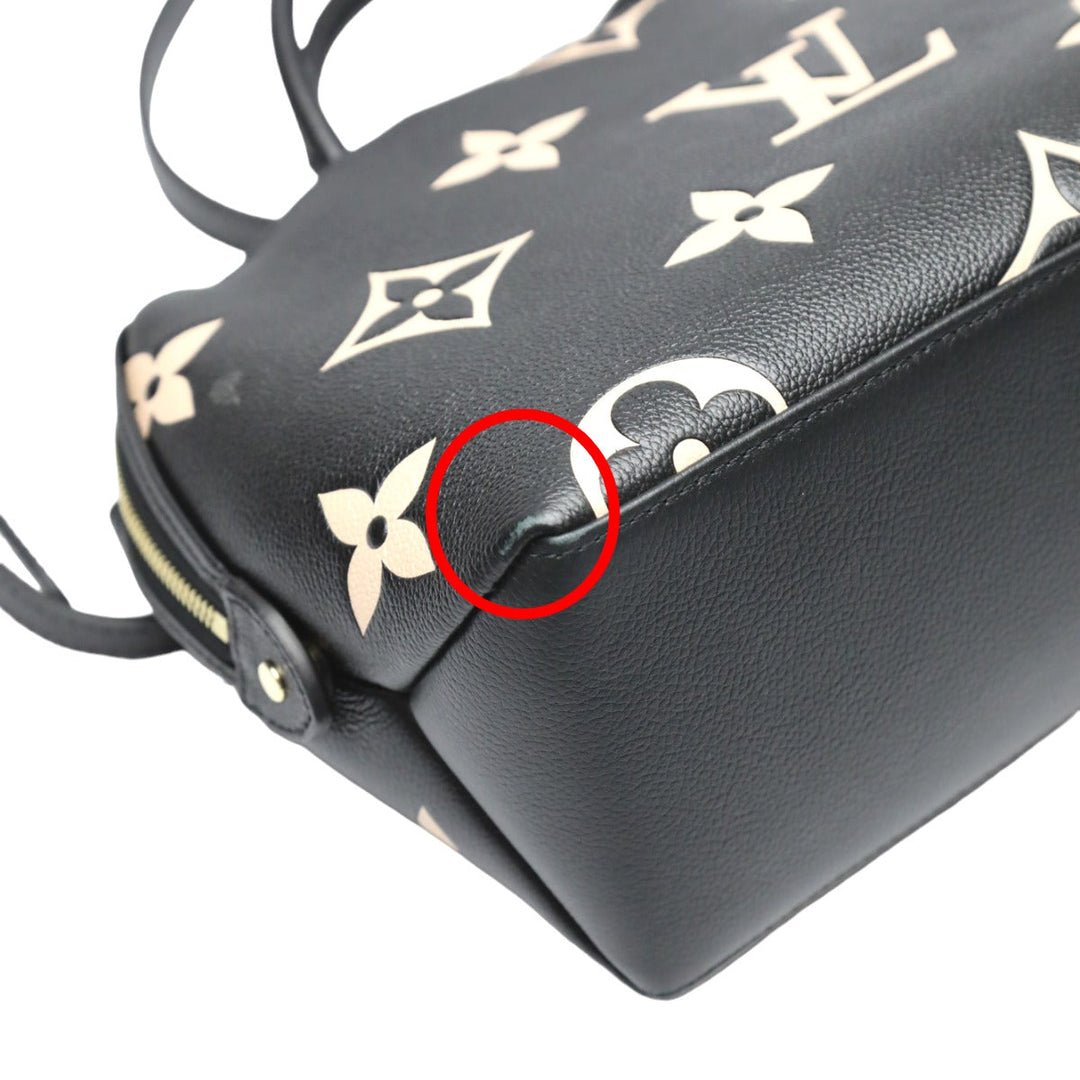 LOUIS VUITTON Shoulder Bag M58913 Monogram Ann Platt black 2WAY bag Ann Platt Petit Palais PM Women Used Authentic