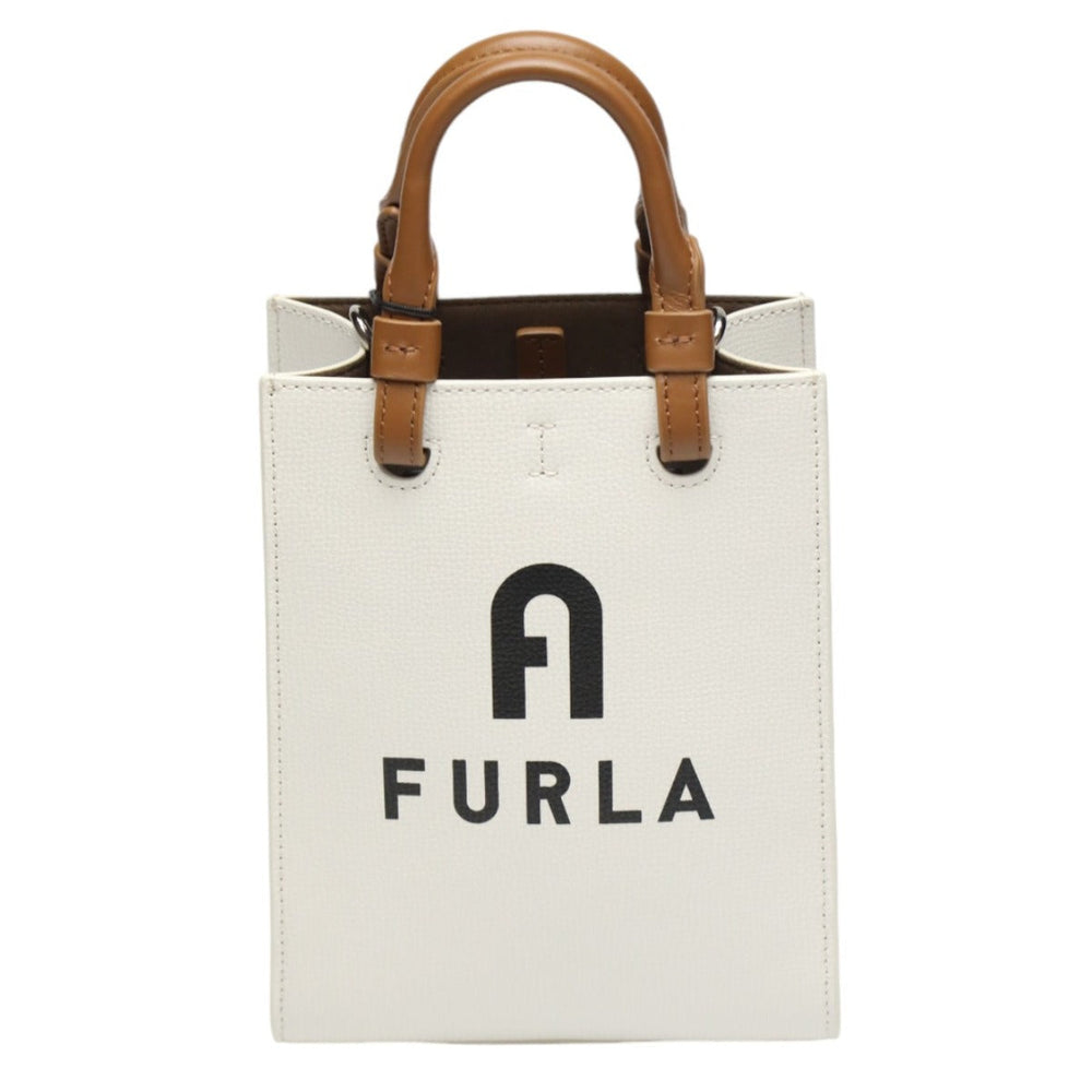 Furla Shoulder Bag WB00729-BX1230-1843S leather leather white Shoulder Bag WB00729-BX1230-1843S Women Used Authentic