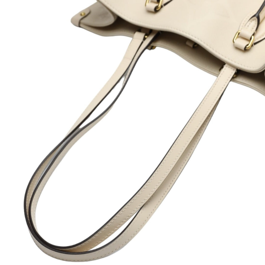 LOUIS VUITTON Tote Bag M45081 Monogram Ann Platt beige On-the-go GM Monogram Shoulder back Women Used Authentic