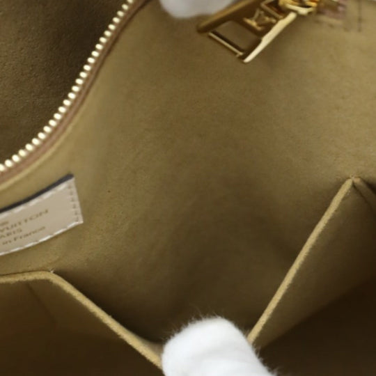 LOUIS VUITTON Tote Bag M45081 Monogram Ann Platt beige On-the-go GM Monogram Shoulder back Women Used Authentic