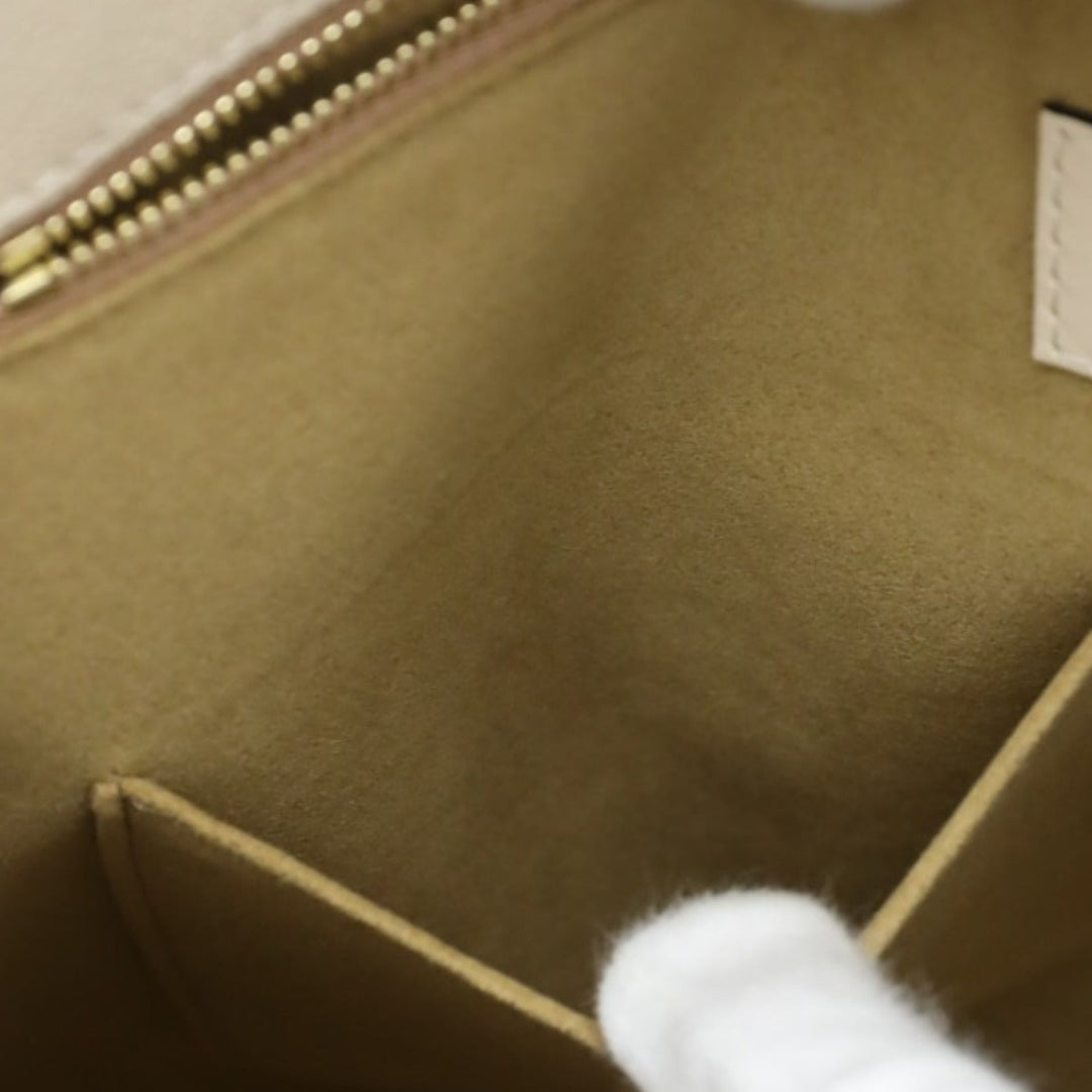 LOUIS VUITTON Tote Bag M45081 Monogram Ann Platt beige On-the-go GM Monogram Shoulder back Women Used Authentic