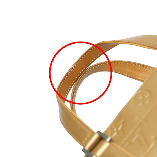 LOUIS VUITTON Handbag M55177 Monogram mat Matt gold Handbag Monogram mat Shelton Women Used Authentic