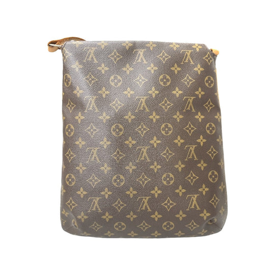 LOUIS VUITTON Shoulder Bag M51256 Monogram canvas Brown Shoulder Shoulder Monogram Musette Women Used Authentic
