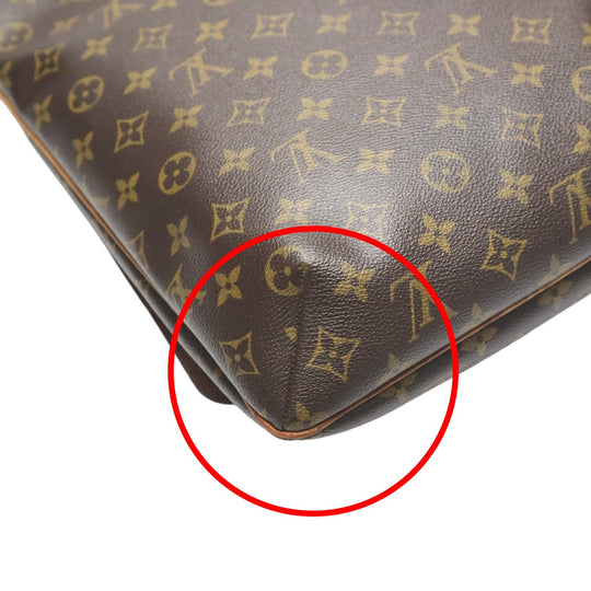 LOUIS VUITTON Shoulder Bag M51256 Monogram canvas Brown Shoulder Shoulder Monogram Musette Women Used Authentic
